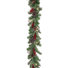 Ensemble de guirlandes de Noël 72 "avec baies de pin