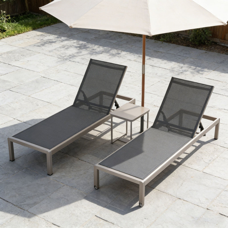 CHAISE LUNGE, Naturel
