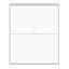 Eurolite l 58 po x H 70,5 po Porte de douche coulissante sans cadre en chrome avec verre transparent épais de 3/8 po (10 mm)-50217754