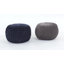 Pouf rond en velours capitonné Renee-1469018089
