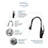 Transolid Layla Pull Out Kitchen Faucet-26308873