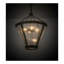 Lustre géométrique à 4 lumières Arine