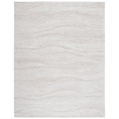 Aldwell Hand Tufted Indian Wool And Cotton With Latex Abstract Rug