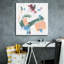  «Jade Mobile 1» par June Erica Vess, art mural sur toile, 26 po x 26 po