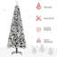 Arbre de Noël artificiel enneigé
