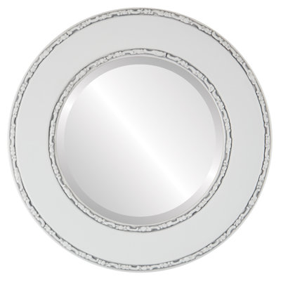 Richas Wood Flat Wall Mirror