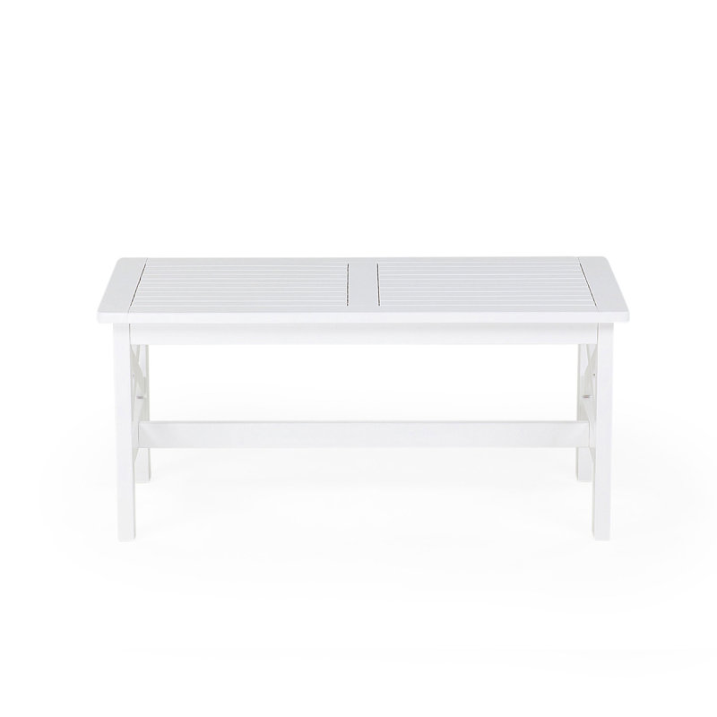 Noor Rectangular Acacia Outdoor Coffee Table , 100cm cm W 55cm cm D