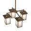 Lustre 4 lumières Hyde Park Wright