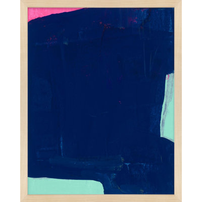 Deep Blue 1 Print by Andrea Stokes