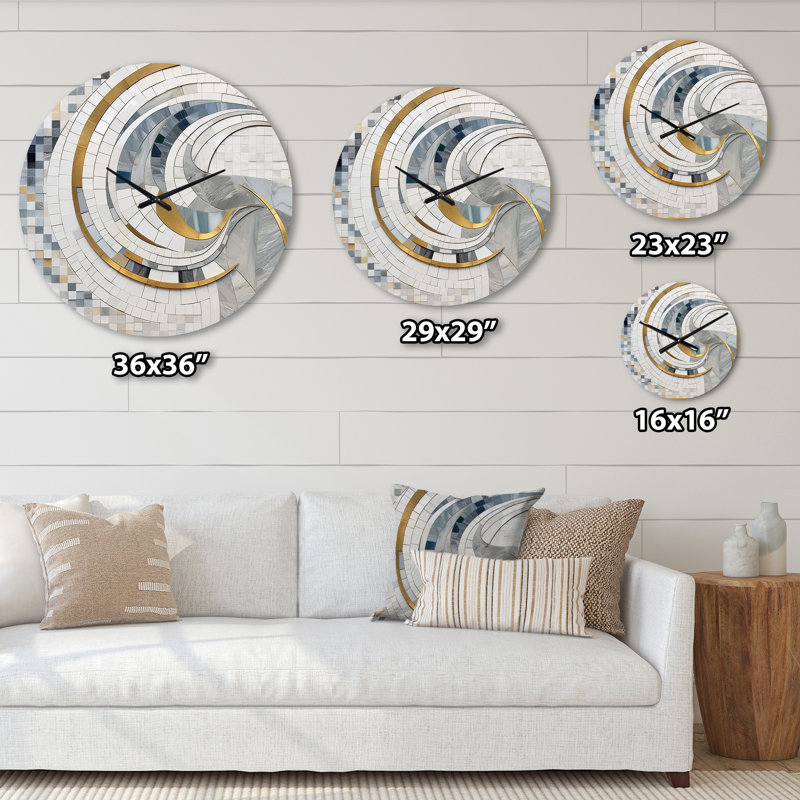 Metal Wall Clock, Small