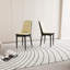 Chaise polyvalente de style Mid-Century - Dossier incurvé, confort ergonomique pour la maison-519031299-519031302