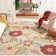 Emrick Hand Hooked Wool Floral Rug