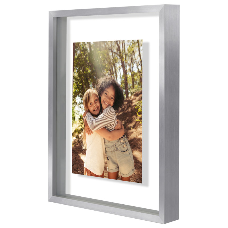 Cadre photo Wakas, Argent, 8 po x 10 po