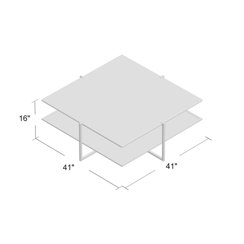 Genuine Marble Single Coffee Table