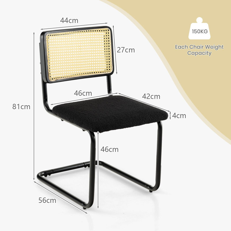 Polyester Upholstered Dining Chair