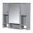 Bathroom Wall Cabinet With Mirror-717464914