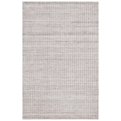 Msr7301 Mirage Martha Stewart 700 Hand Loomed Pet/Cotton Solid Color Rug in Beige