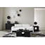 Table basse Void, pierre noire
