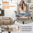 Modern Leather Executive Office Chair With Flip-Up Armrests And Adjustable Lumbar Support-250757227