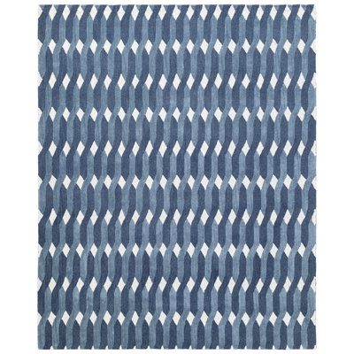Woodcliff Hand-Tufted Geometric Wool Rug