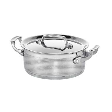 Caskata™ 16 Qt. Enamel on Steel Stockpot & Lid lobster Design