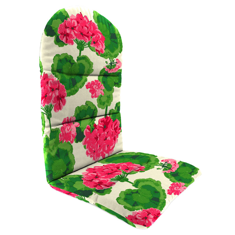Coussin de chaise Adirondack d'extérieur, Géranium floral