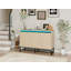 Carved 3 Door Sideboard With LED