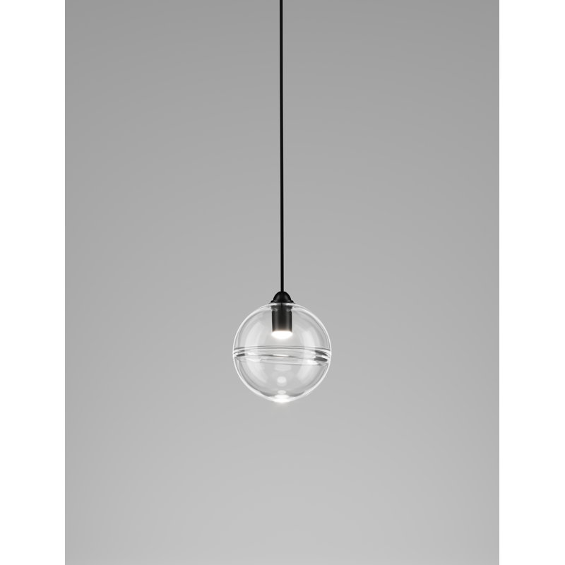 Oro Suspension P Crystal White Glossy Brass 2 L32bb Ul, Charcoal Gray, Crystal Transparent, 85" H x 6" W x 6" D