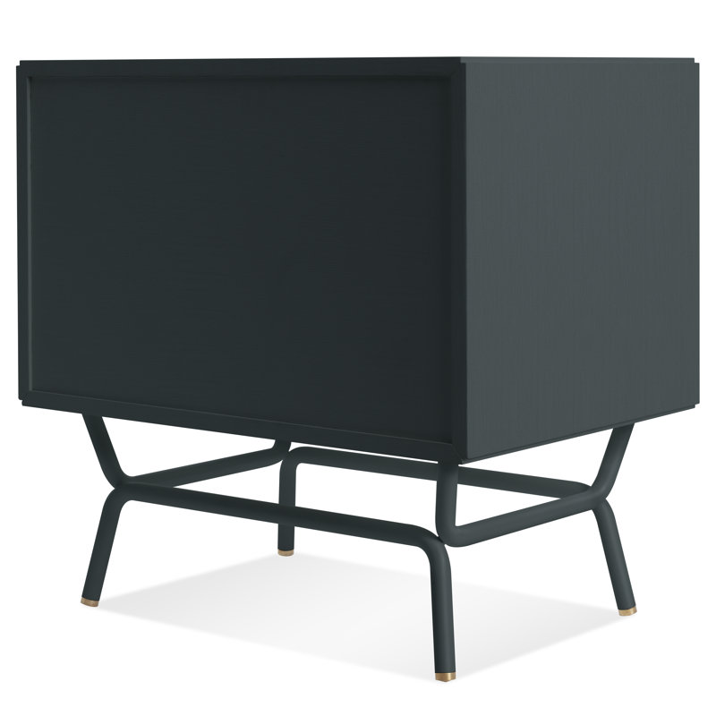Dang 2 - Drawer Nightstand, Navy Green