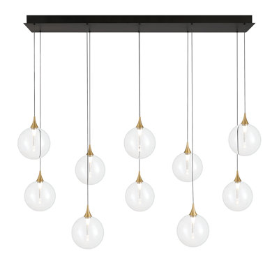 Iissa 10L 47" Chandelier