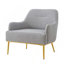 Fauteuil d'appoint rembourré de style moderne pour des espaces de détente confortables-133996105