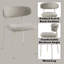 Chaise d'appoint (ensemble de 2)