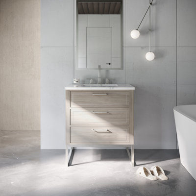 Markham 30'' Single Bathroom Vanity with Top