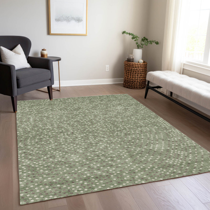 Tapis lavable intérieur / extérieur Mirelia , 5 pi x 7 pi 6 po