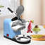 110V Electric Ice Shaver Crusher,Portable Stainless Steel Ice Shaved Machine,Snow Cone Maker Shaved Ice Maker with Ice Plate, Home and Commercial Use-110543969