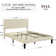 Auxter Upholstered Platform Bed Frame with Adjustable Headboard No Box Spring Needed