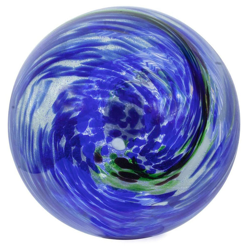 Glass Abstract Gazing Ball