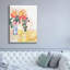 «Epic Graffiti 'Flowers For Judy» par Kait Roberts, impression de fleurs pour Judy sur toile par Kait Roberts-753621463