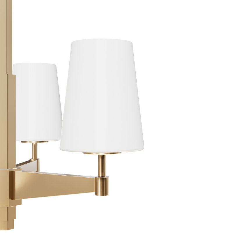 Lustre linéaire moderne à 3 lumières Hunter Nolita