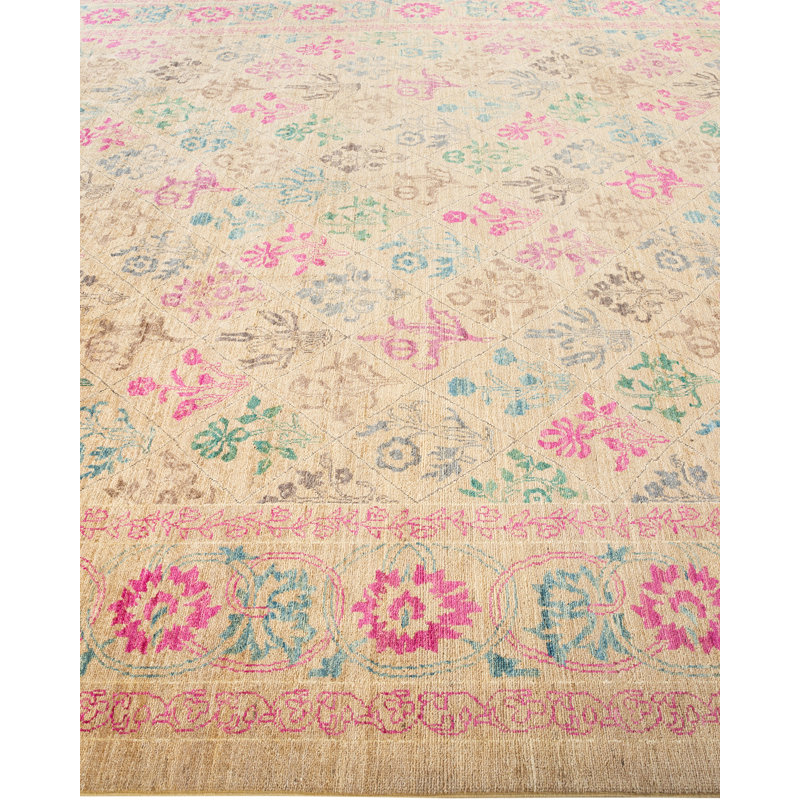 Valto One-of-a-Kind 9' 2" X 11' 10" Hand Knotted Area Rug