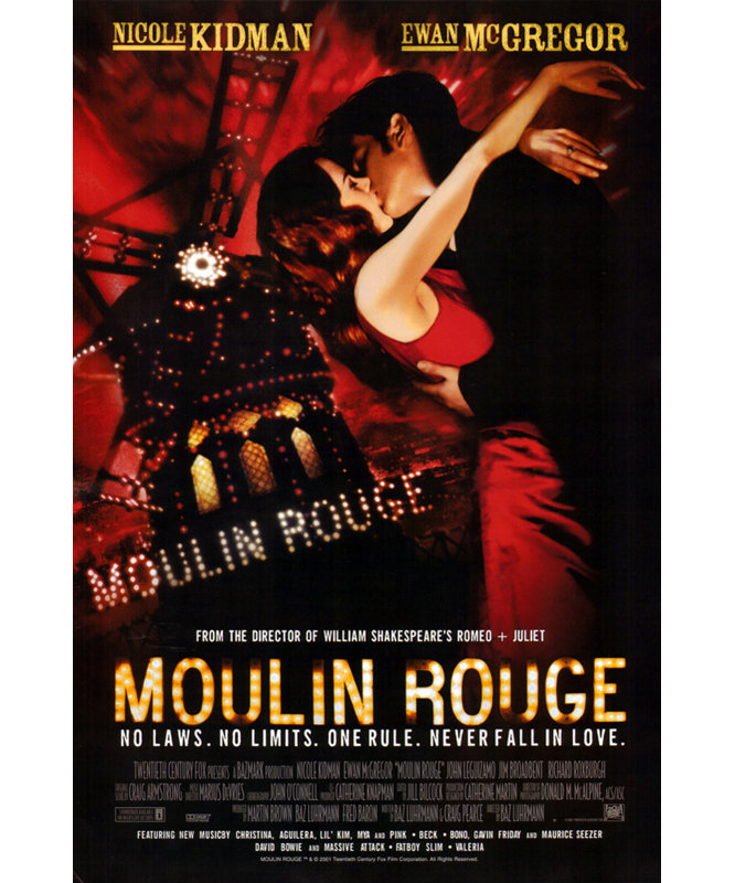 Moulin Rouge, H 40 po x l 27 po