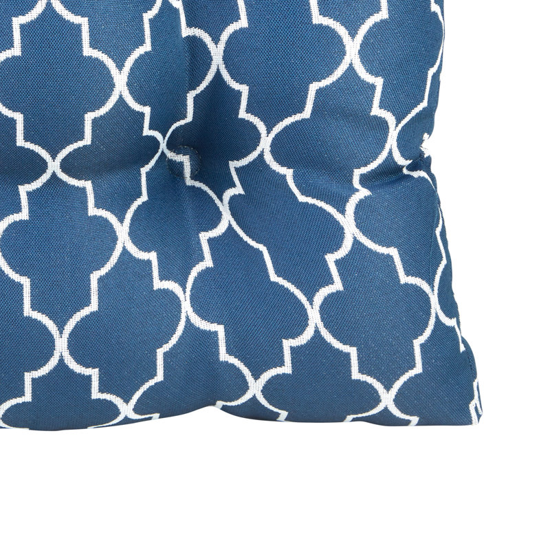 Non-Slip Dining Room And Kitchen Seat Cushions, 15 X 15 X 3 Inches, Blue