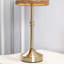 Lampe de table à DEL sans fil avec gradateur, pile rechargeable intégrée, 3 niveaux de luminosité, lampe de table de patio, lampe de chevet, éclairage ambiant pour restaurant Demetrish