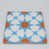 Blue/White/Orange