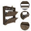 Range-chaussures, plateau supérieur, une tablette ouverte, deux tablettes extensibles-1571594490