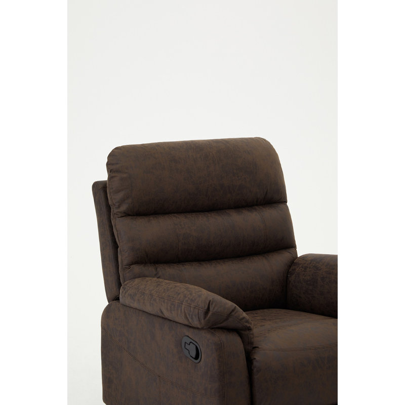 Kearrah 88cm Wide Standard Recliner, Brown