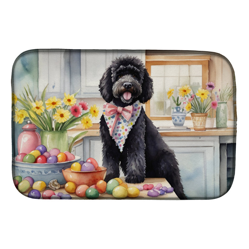Tapis de séchage pour chien d'eau portatif Decorating