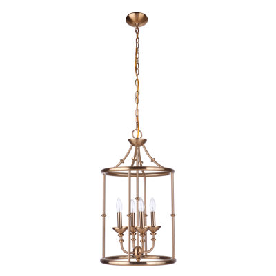Lustre tambour 4 lumières Amoi