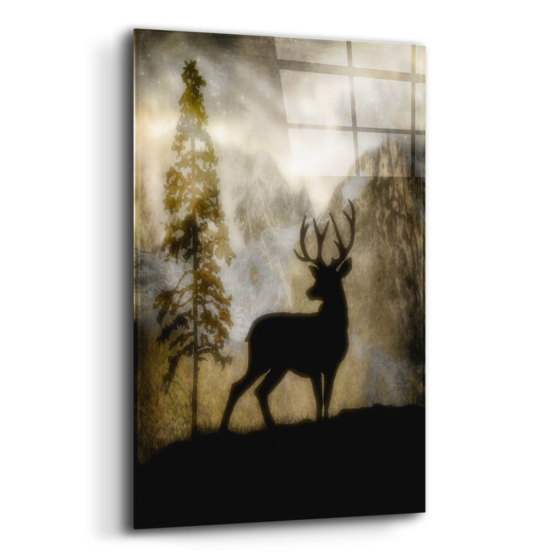 «Mystic Deer» par Lightbox Journal, H 16 po x l 12 po x P 0,13 po