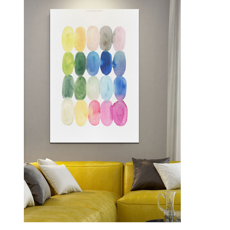 « color fusion ii », reproduction, H 18 po x l 12 po x P 1,5 po, Toile tendue